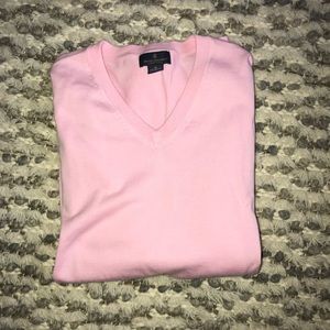 Brooks Brother pink v-neck